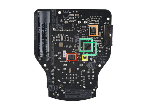 HomePod 2 Chip ID, Power Supply Board Side 2: crwdns2935265:013crwdnd2935265:02crwdnd2935265:02crwdne2935265:0