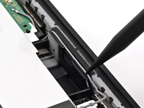 Nintendo Switch 2 Microphone Replacement, Finish routing the gray antenna cable: crwdns2935265:044crwdnd2935265:03crwdnd2935265:03crwdne2935265:0