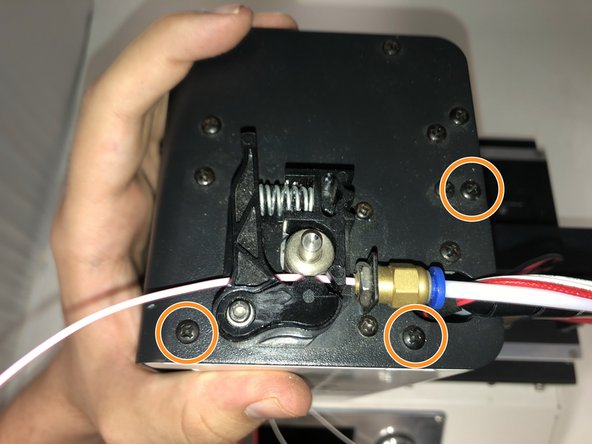 Monoprice Select Mini V2 3D Printer Heating Element and Temperature Sensor Replacement: step 12, image 2 of 3