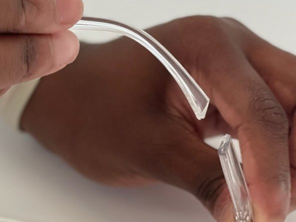 How to Fix a Broken Temple Arm of Gaoye Blue Light Eyeglasses: step 5, image 1 of 2