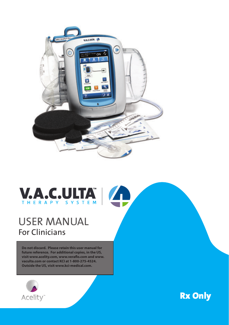 KCI V.A.C.ULTA Therapy System User Manual - iFixit