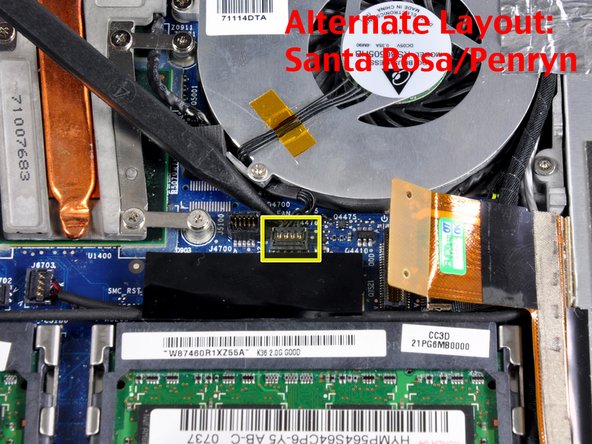MacBook Core 2 Duo Fan Replacement: stap 0, afbeelding 2 van 2