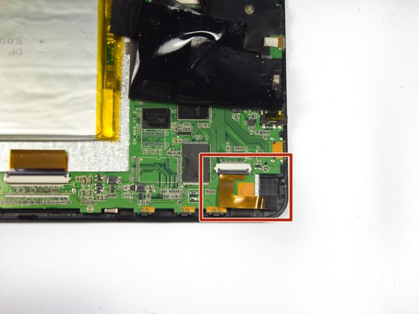 Android tablet Nobis NB09 Camera Replacement