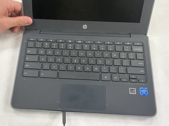 HP Chromebook 11 G7 EE Keyboard Assembly Replacement, Keyboard Assembly: step 1, image 2 of 3