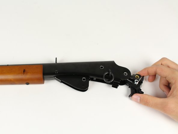 Daisy Model 10 Carbine Firing Mechanism Spring Replacement, Remove the Firing Mechanism: crwdns2935265:06crwdnd2935265:02crwdnd2935265:03crwdne2935265:0
