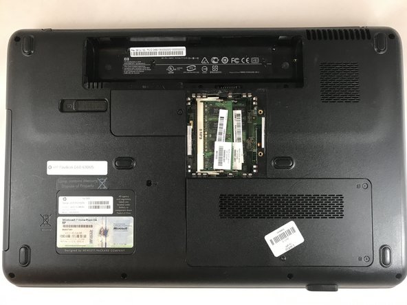 HP Pavilion G60-630US  RAM Replacement, RAM: crwdns2935265:03crwdnd2935265:02crwdnd2935265:02crwdne2935265:0