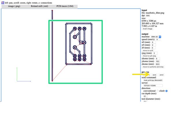 Prototyping a Board, Setting up the output: étape 3, image 2 de 2