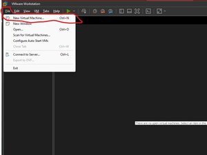 How to create a virtual machine on VMware Workstation Pro 17
