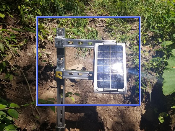 Depth Sensor Node Streambed Installation Procedure, Attaching node to two arms: step 10, image 2 of 3