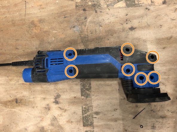 Dexter 300W Corded Delta Sander - 300DS2.5 Toothed Wheel Replacement: step 7, image 1 of 1