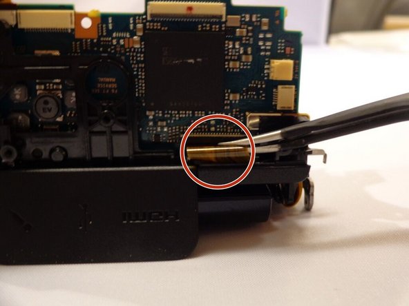 Sony Handycam CX260V Internal Speaker Replacement: crwdns2935265:018crwdnd2935265:03crwdnd2935265:03crwdne2935265:0