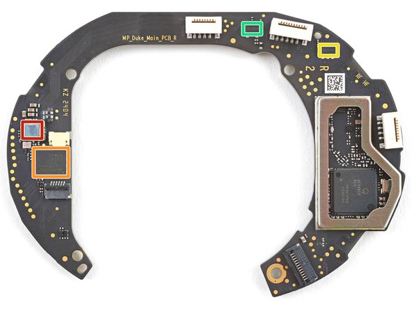 Sonos Ace Chip ID, Right Earcup Main Board Side 1: crwdns2935265:04crwdnd2935265:01crwdnd2935265:02crwdne2935265:0