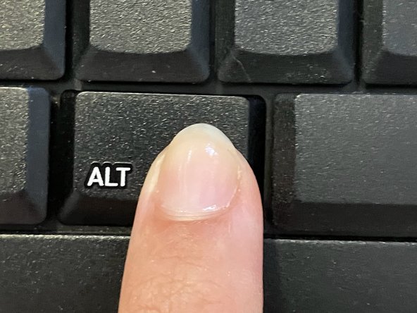 Cherry Stream Desktop - Low Profile Keycap - Repair, The final touch: 4 단계, 이미지 3개 중 2개