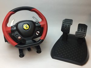 Thustmaster Ferrari 458 Spider Racing Wheel Troubleshooting