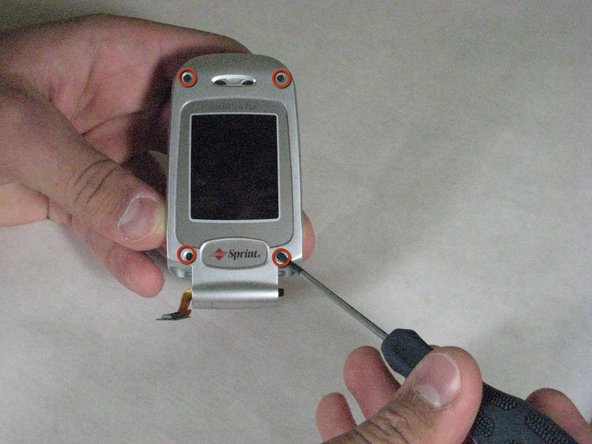 Disassembling Samsung SPH-A760 Screen: crwdns2935265:09crwdnd2935265:02crwdnd2935265:03crwdne2935265:0