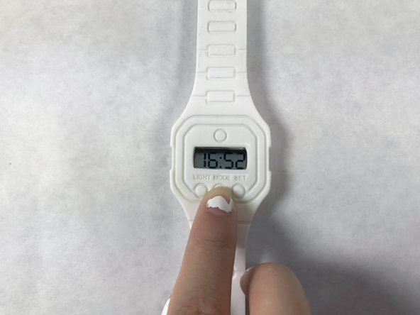 Rubber Watch Battery Replacement: crwdns2935265:07crwdnd2935265:03crwdnd2935265:03crwdne2935265:0