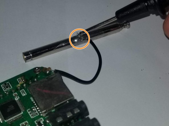 TD-V26 Speaker and Antenna Replacement: crwdns2935265:012crwdnd2935265:03crwdnd2935265:03crwdne2935265:0