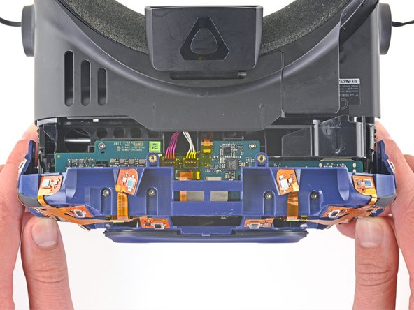 HTC Vive Pro Sensor Array Replacement, Remove the facerest: crwdns2935265:019crwdnd2935265:02crwdnd2935265:02crwdne2935265:0