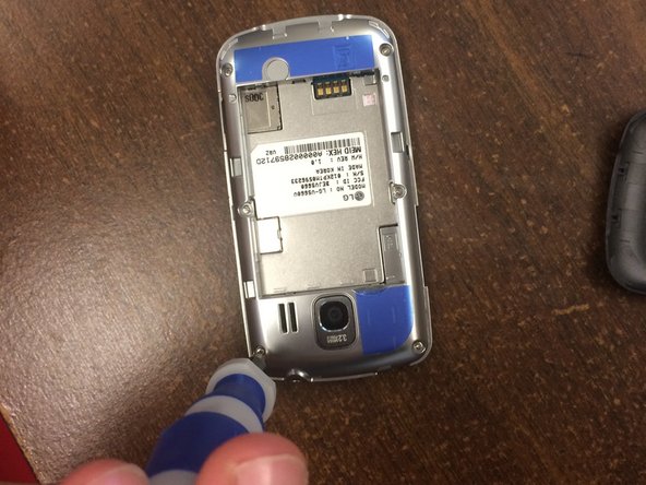 Disassembling LG Vortex, Unscrew the Back Frame: crwdns2935265:04crwdnd2935265:02crwdnd2935265:02crwdne2935265:0