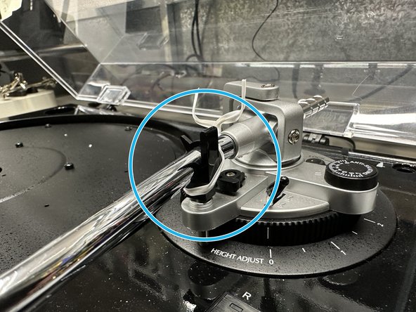 AT-LP120-USB Spotlight Replacement, Prepare Turntable: crwdns2935265:01crwdnd2935265:03crwdnd2935265:03crwdne2935265:0