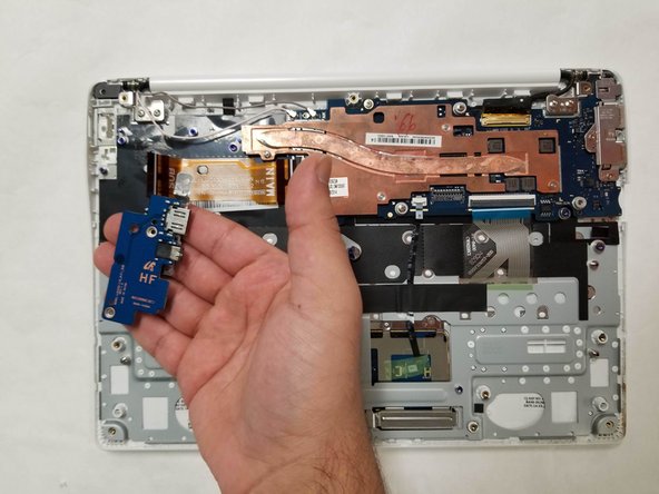 Samsung Chromebook 2 XE503c12 Daughterboard Replacement: step 7, image 2 of 3