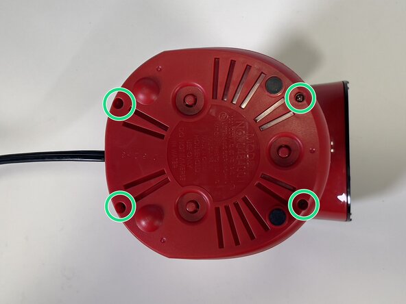 Presto Hot Air Popcorn Popper Disassembly: step 2, image 1 of 2