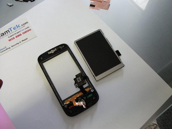 HTC Droid Eris Digitizer or LCD Screen Replacement: 步骤 9 中的图像 2，3