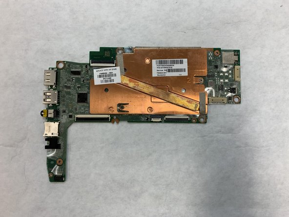 HP Chromebook  14-x013dx Motherboard Replacement: step 11, image 3 of 3