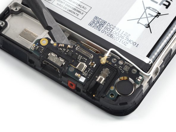 Nokia G22 Charging Port Assembly Replacement, Pry up the charging port assembly: step 22, image 2 of 2