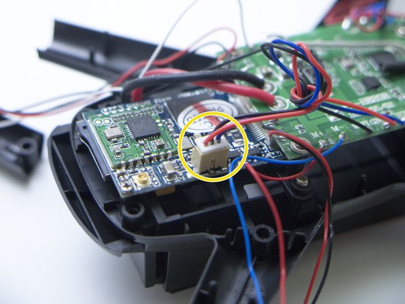 Helicute Petrel H820HC (Drone) Disassembly, Disconnect the WIFI PCB: step 9, image 2 of 3