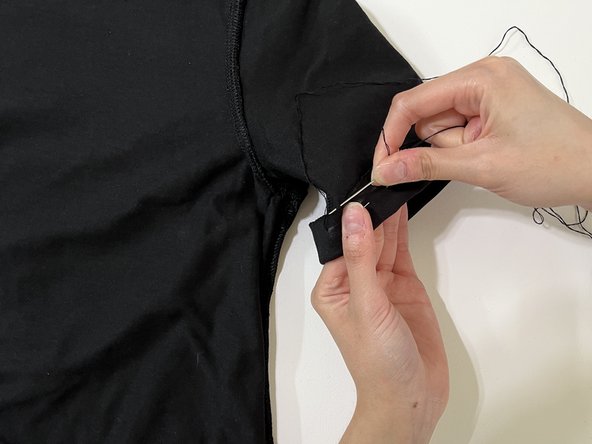 How to Shorten and Hem Sleeves on a Shirt by Hand: step 9, image 1 of 3