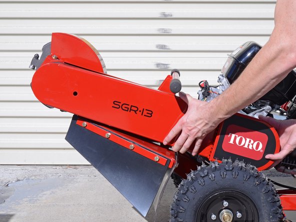 Toro Stump Grinder SGR-13 22615HD 2017 Drive Belt Replacement: crwdns2935265:06crwdnd2935265:02crwdnd2935265:03crwdne2935265:0