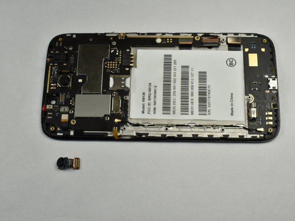 ZTE Prestige 2 Front-Facing Camera Replacement, Front-Facing Camera: crwdns2935265:05crwdnd2935265:02crwdnd2935265:02crwdne2935265:0