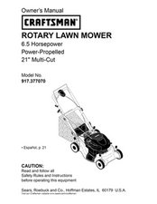 Craftsman 21 6.5 discount hp lawn mower