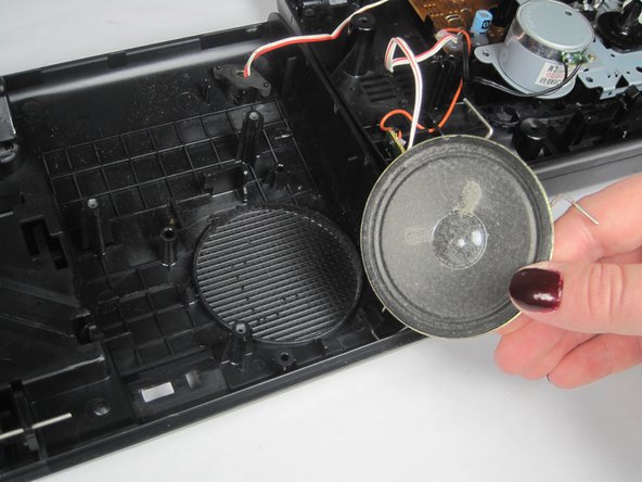Sony TCM-919 Cassette-Corder Speaker Replacement, Remove Speaker: crwdns2935265:04crwdnd2935265:02crwdnd2935265:02crwdne2935265:0