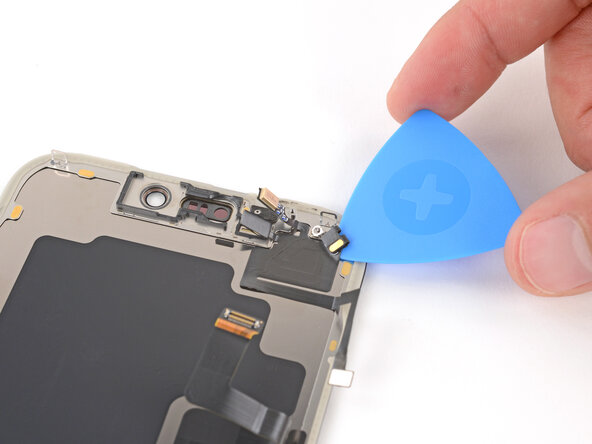 iPhone 17 Pro Max Screen Replacement, Remove the sensors: crwdns2935265:028crwdnd2935265:01crwdnd2935265:03crwdne2935265:0