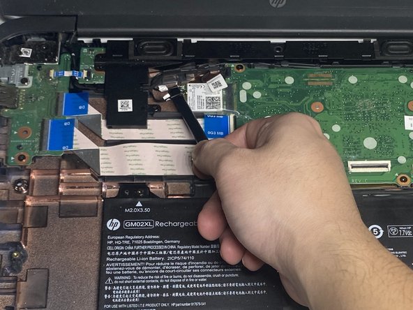 HP Chromebook 14 G5 Wi-Fi Card Replacement: step 7, image 2 of 2