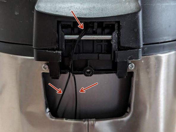 Aroma ARC-1030SB F3 Error Fix, Remove Condensation plate/holder: crwdns2935265:04crwdnd2935265:03crwdnd2935265:03crwdne2935265:0