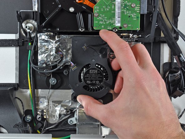 iMac Intel 21.5" EMC 2308 Hard Drive Fan Replacement, Hard Drive Fan: passo 35, immagine 2 di 2