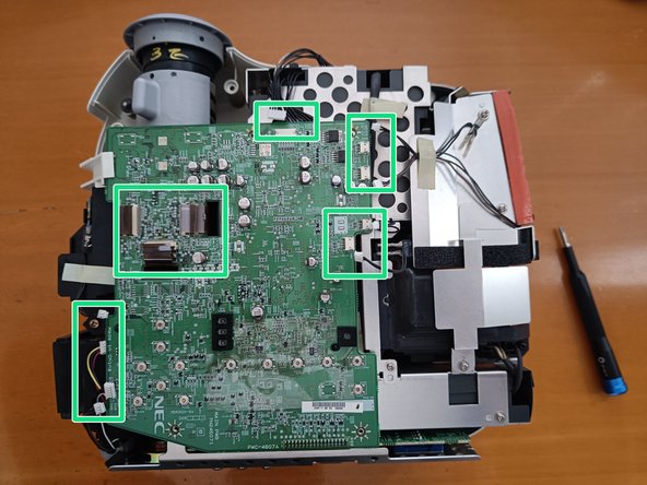 NEC VT570 Dismantling, Removing motherboard: crwdns2935265:03crwdnd2935265:02crwdnd2935265:03crwdne2935265:0