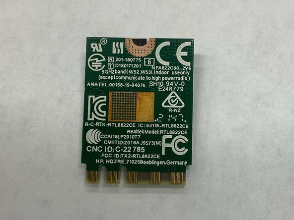 HP 14-dq0051dx Wi-Fi Card Replacement: crwdns2935265:06crwdnd2935265:03crwdnd2935265:03crwdne2935265:0