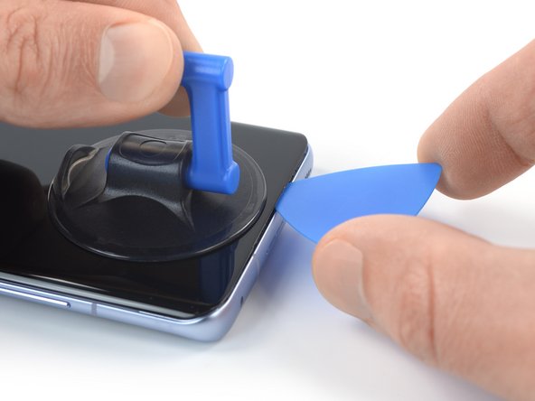 Xiaomi 12 Screen Replacement, Insert an opening pick: crwdns2935265:024crwdnd2935265:03crwdnd2935265:03crwdne2935265:0