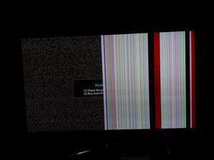 Half My Screen Is Filled With Colorful Lines Samsung Television Ifixit