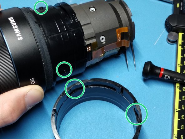 Samsung NX 50-150 f/2.8 S Lens - Focus Cable Repair, Remove Zoom Ring - Inner: crwdns2935265:014crwdnd2935265:03crwdnd2935265:03crwdne2935265:0