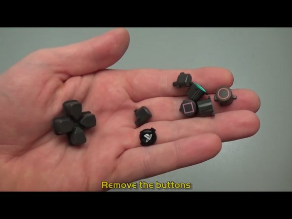 DualShock 4 CHU-ZCT2U Gen 4 Teardown, Remove buttons: crwdns2935265:09crwdnd2935265:02crwdnd2935265:02crwdne2935265:0