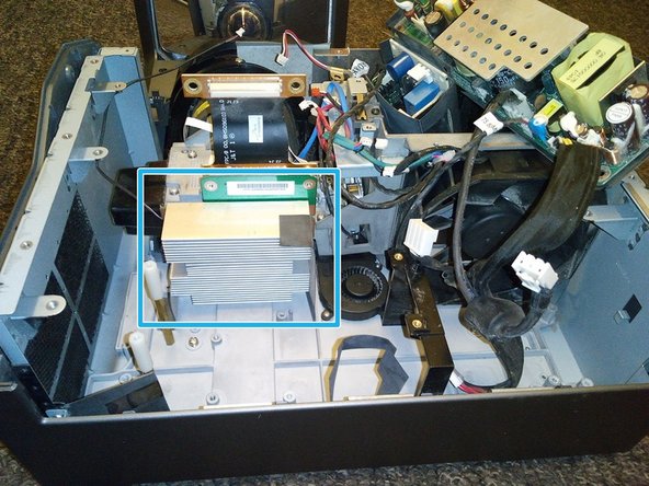 Smart UF75 DMD chip Replacement, Move the power supplies: crwdns2935265:09crwdnd2935265:03crwdnd2935265:03crwdne2935265:0