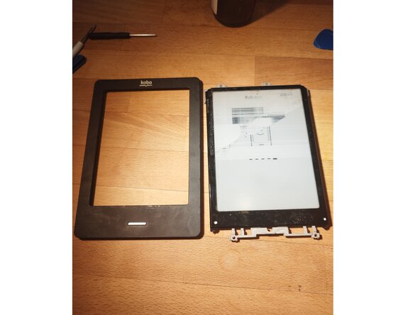 Kobo Touch (N905B) E-Reader Screen Replacement, Remove plastic frame: crwdns2935265:08crwdnd2935265:03crwdnd2935265:03crwdne2935265:0