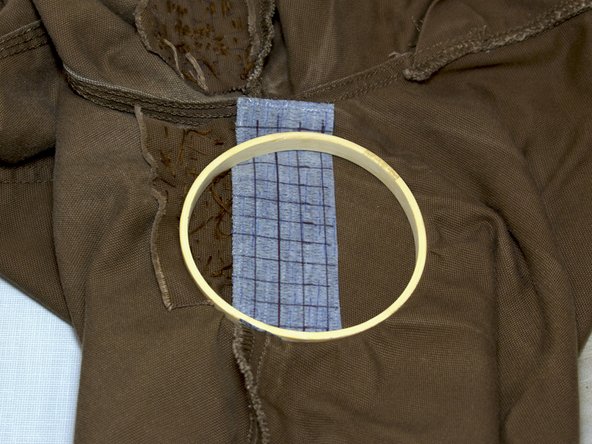 How to Mend and Reinforce Pants Crotch Using Sashiko Stitching: step 6, image 2 of 2