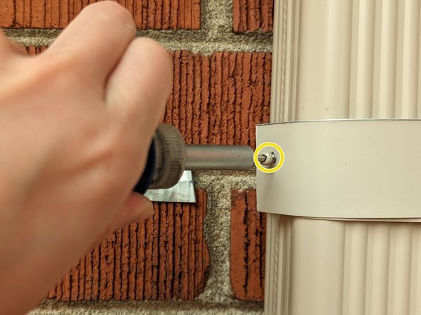 How to Replace a Damaged Gutter Segment: step 6, image 3 of 3