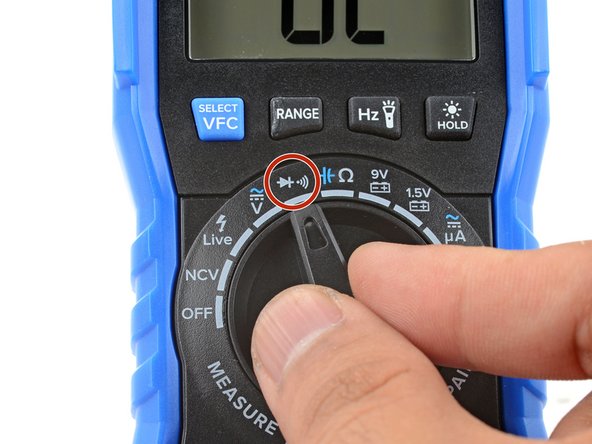How to Make Advanced Measurements With a Multimeter, How to test diodes and LEDs: crwdns2935265:011crwdnd2935265:02crwdnd2935265:02crwdne2935265:0